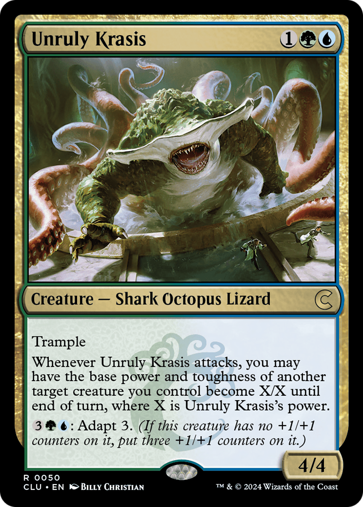 Unruly Krasis (CLU-050) [Ravnica: Clue Edition]