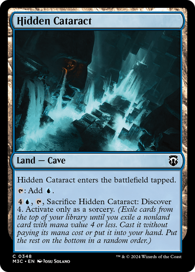 Hidden Cataract (M3C-348) [Modern Horizons 3 Commander]