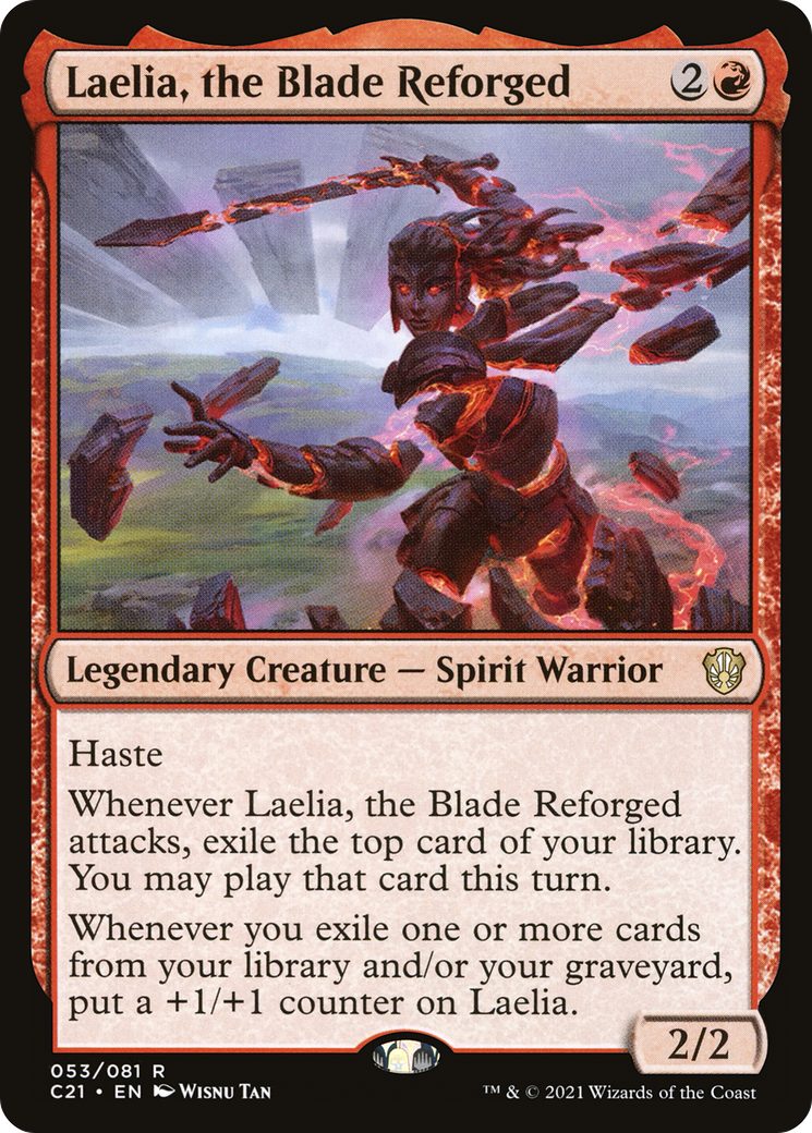 Laelia, the Blade Reforged (C21-053) [Commander 2021]