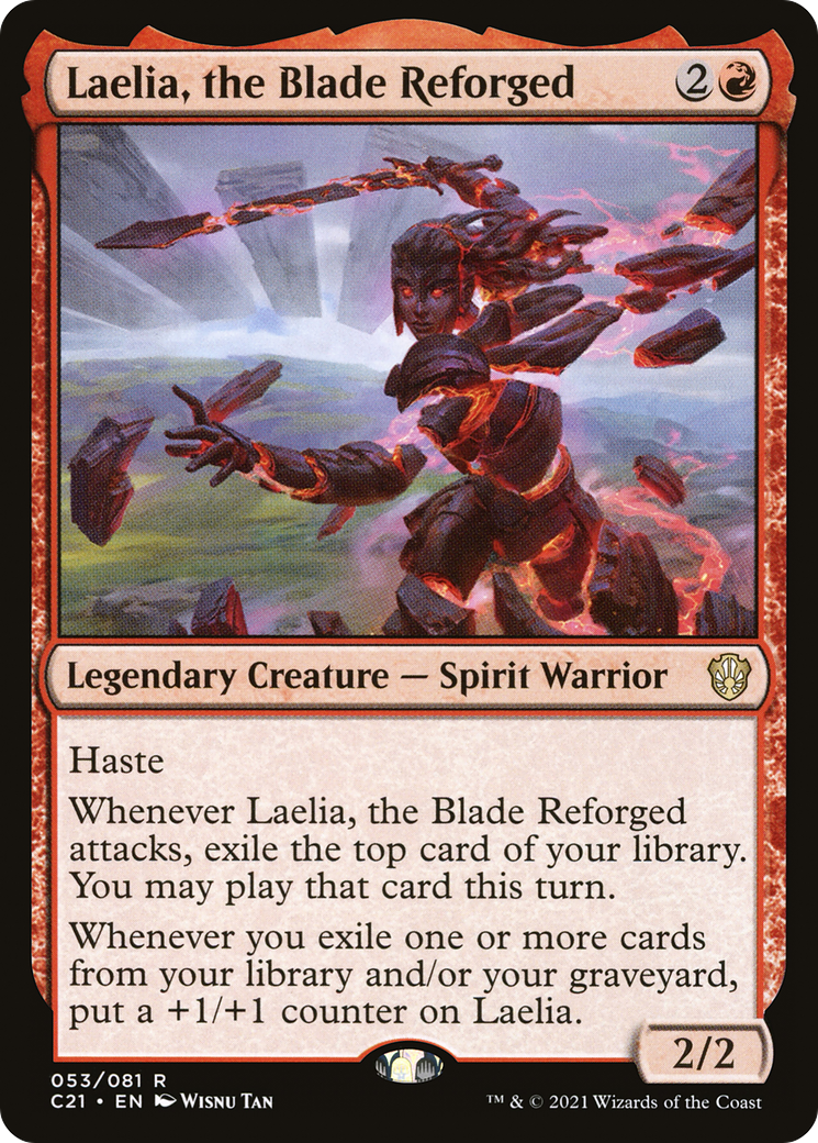 Laelia, the Blade Reforged (C21-053) [Commander 2021]
