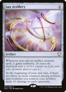 Lux Artillery (ONC-027) [Phyrexia: All Will Be One Commander] Foil