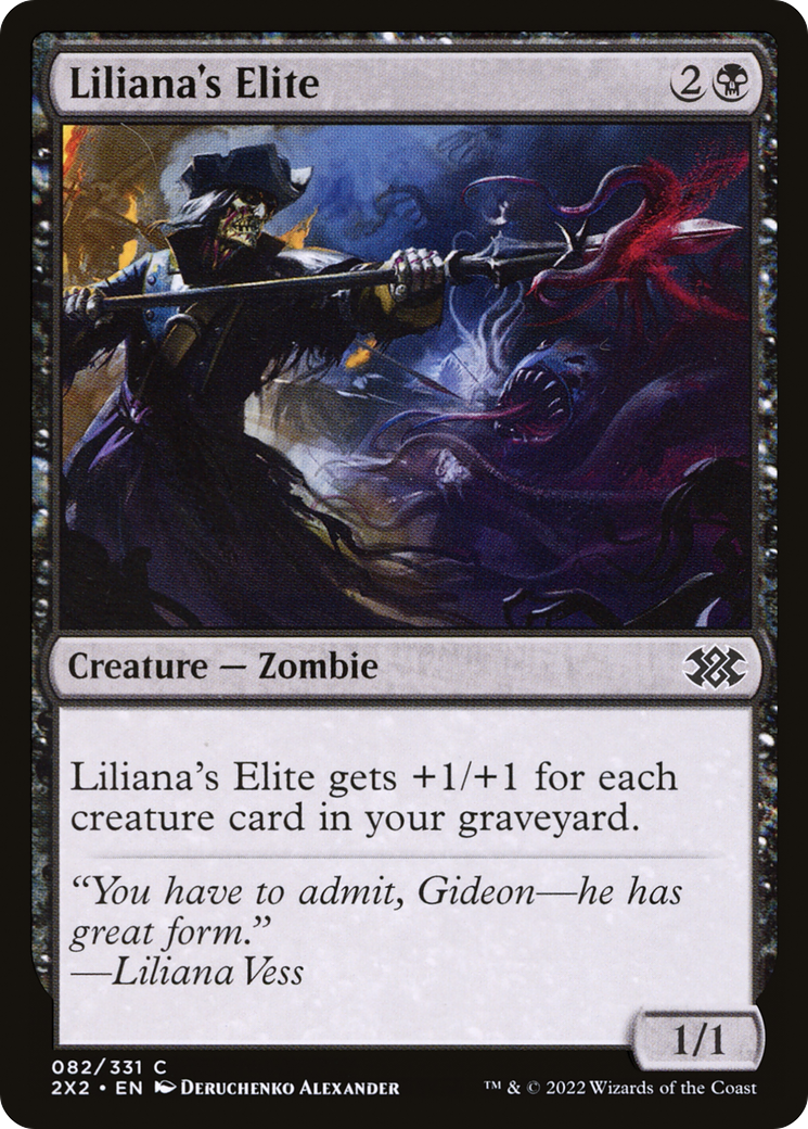 Liliana's Elite (2X2-082) [Double Masters 2022]