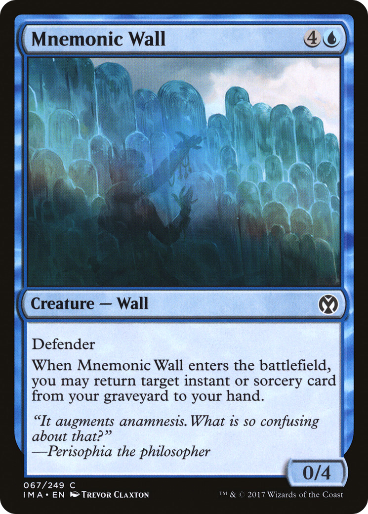 Mnemonic Wall (IMA-067) [Iconic Masters]