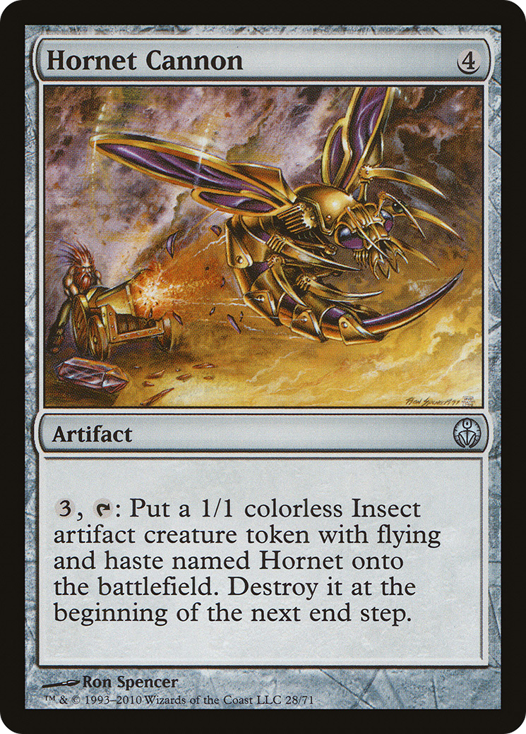 Hornet Cannon (DDE-028) [Duel Decks: Phyrexia vs. the Coalition]