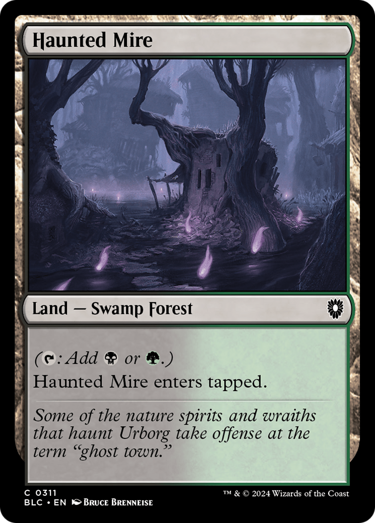 Haunted Mire (BLC-311) [Bloomburrow Commander]