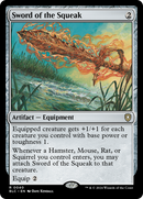 Sword of the Squeak (BLC-040) [Bloomburrow Commander]