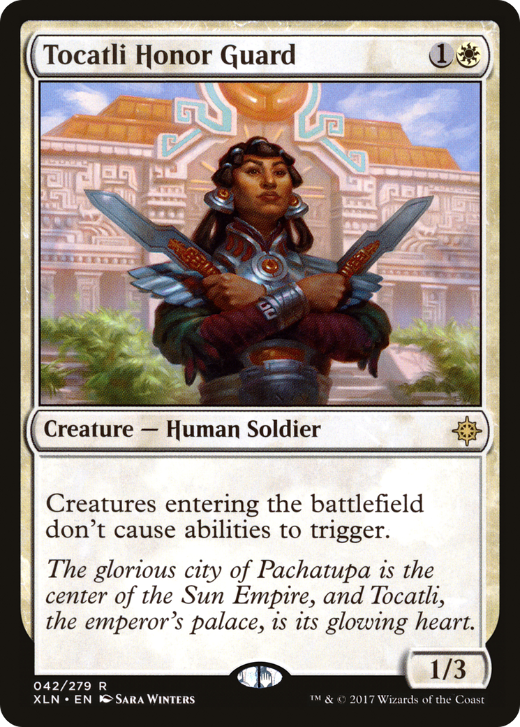 Tocatli Honor Guard (XLN-042) [Ixalan]