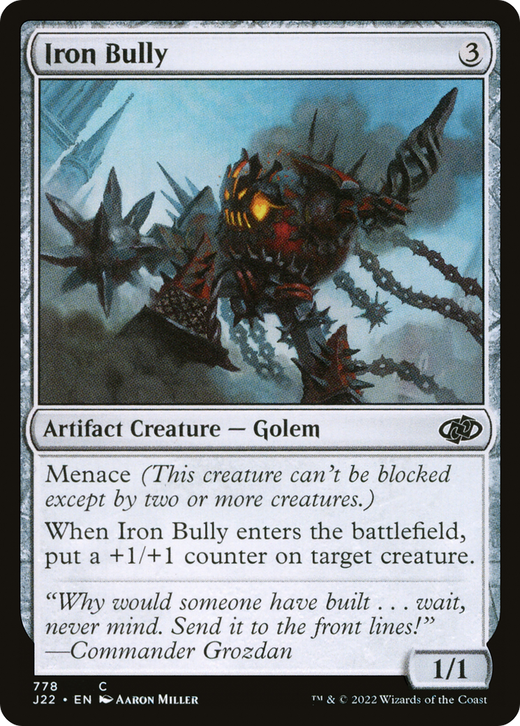 Iron Bully (J22-778) [Jumpstart 2022]