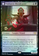 Voldaren Bloodcaster // Bloodbat Summoner (PRE-137S) [Innistrad: Crimson Vow Promos]: (Double Faced Transform) Foil