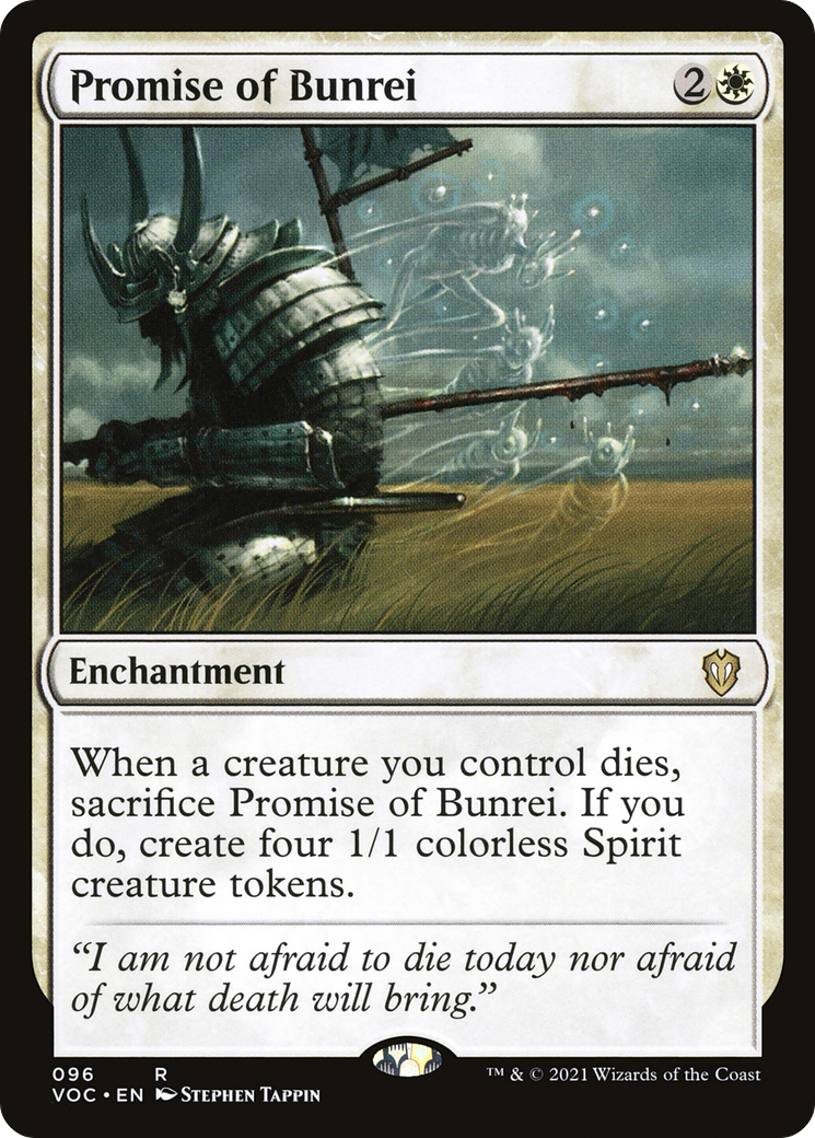 Promise of Bunrei (VOC-096) [Crimson Vow Commander]