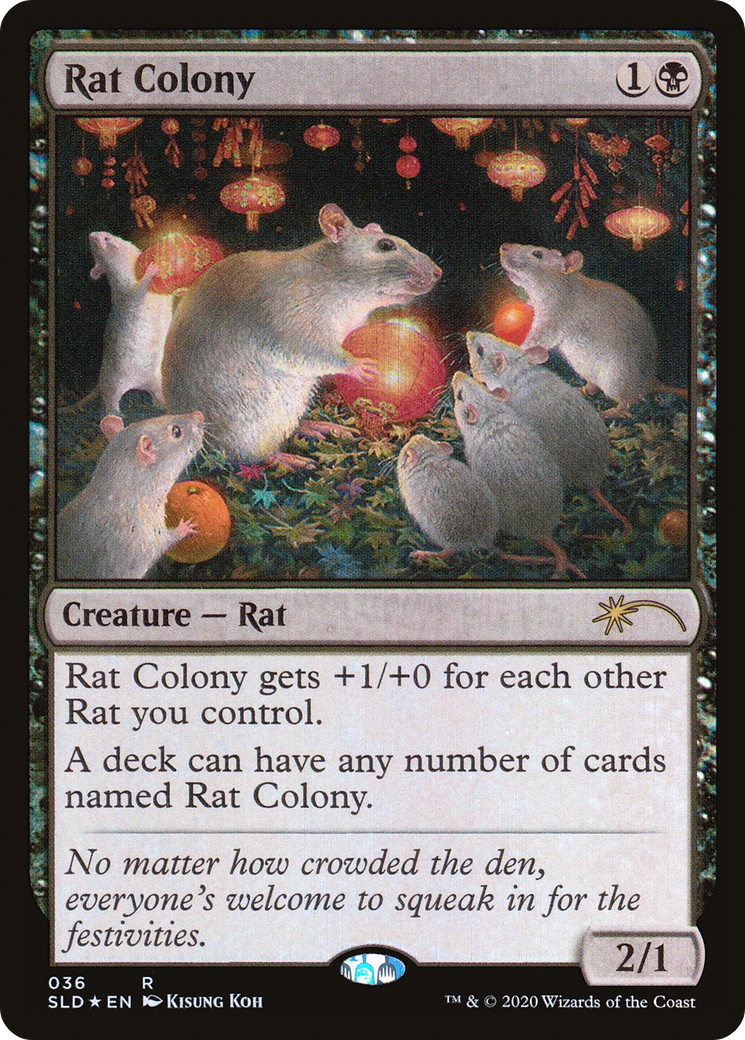 Rat Colony (SLD-036) [Secret Lair Drop] Foil