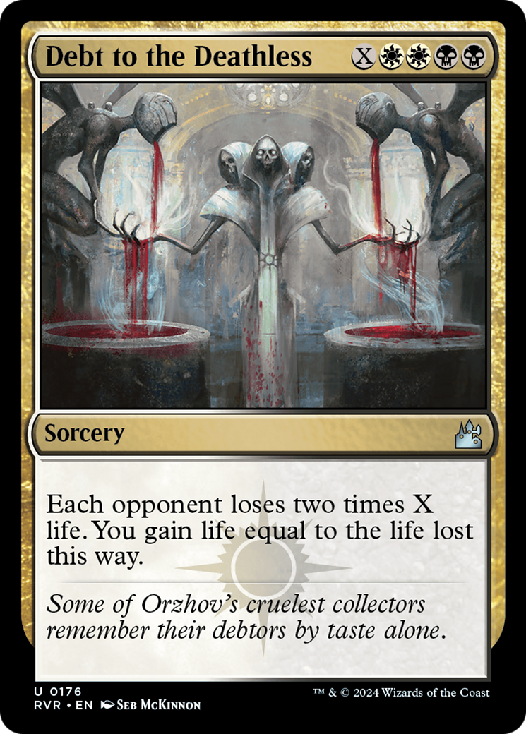 Debt to the Deathless (RVR-176) [Ravnica Remastered] Foil