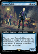 Auton Soldier (Extended Art) (Surge Foil) (WHO-944) [Doctor Who] Foil