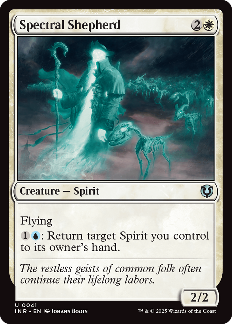 Spectral Shepherd (INR-041) [Innistrad Remastered] Foil