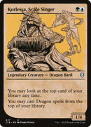 Korlessa, Scale Singer (Showcase) (CLB-427) [Commander Legends: Battle for Baldur's Gate]