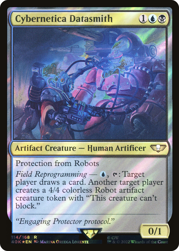 Cybernetica Datasmith (40K-114★) [Warhammer 40,000 Commander] Foil