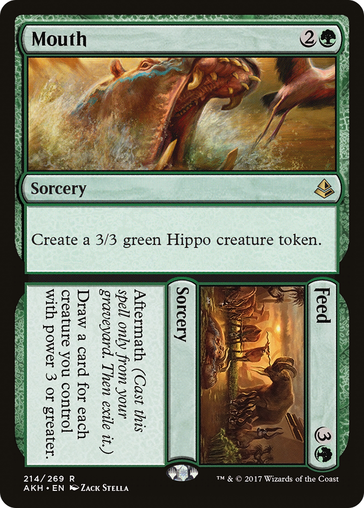 Mouth // Feed (AKH-214) [Amonkhet]