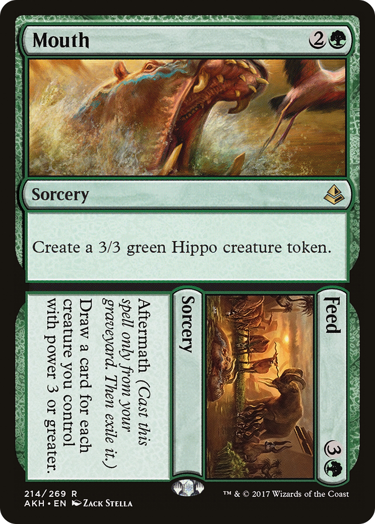 Mouth // Feed (AKH-214) [Amonkhet]