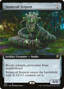 Stonecoil Serpent (Extended Art) (ELD-385) [Throne of Eldraine]
