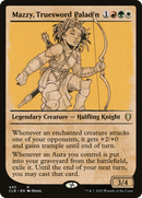 Mazzy, Truesword Paladin (CLB-430) [Commander Legends: Battle for Baldur's Gate]: (Showcase) Foil