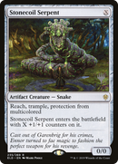 Stonecoil Serpent (PPELD-235P) [Promo Pack: Throne of Eldraine Promos]
