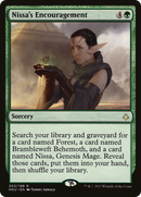 Nissa's Encouragement (HOU-203) [Hour of Devastation]