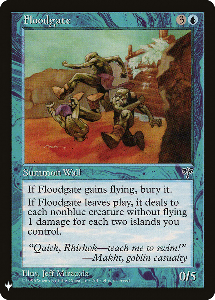 Floodgate (LIST-MIR-67) [The List]