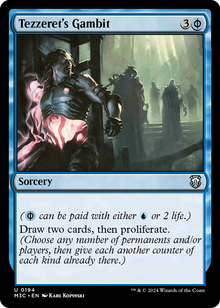 Tezzeret's Gambit (M3C-194) [Modern Horizons 3 Commander]