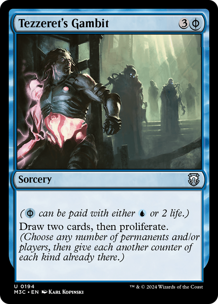 Tezzeret's Gambit (M3C-194) [Modern Horizons 3 Commander]