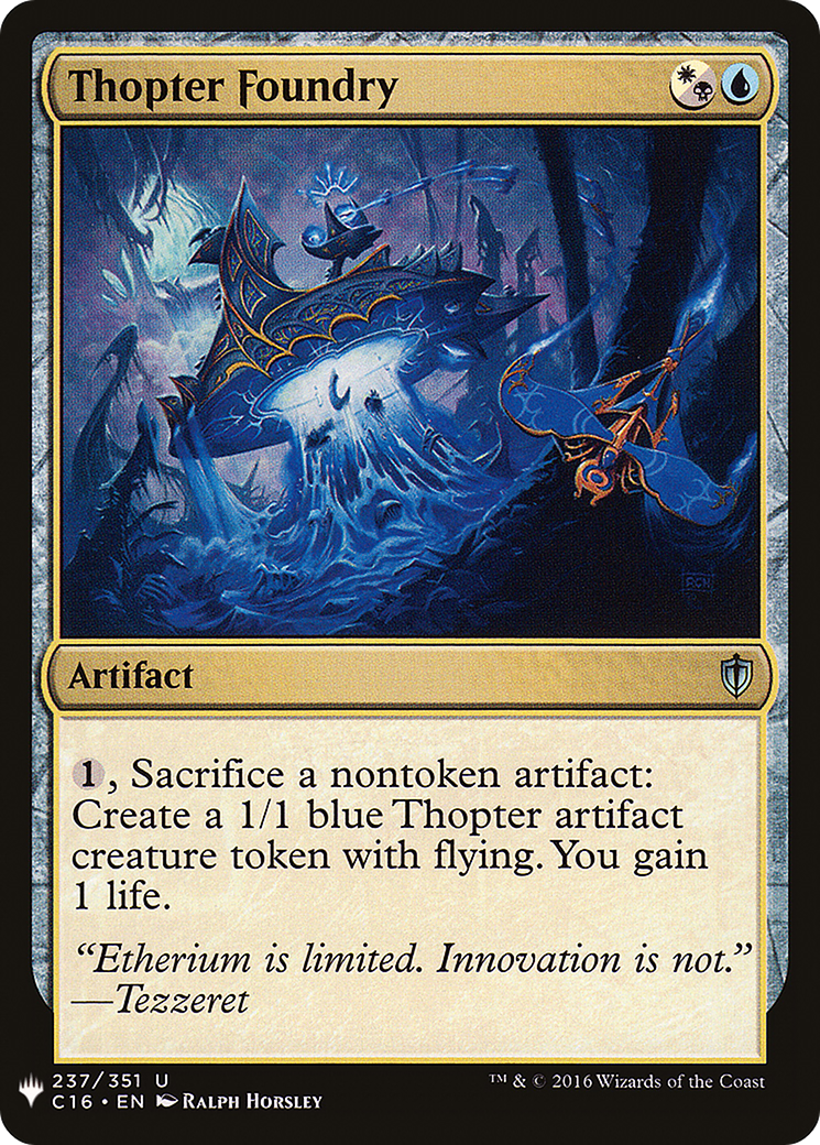Thopter Foundry (LIST-C16-237) [The List]