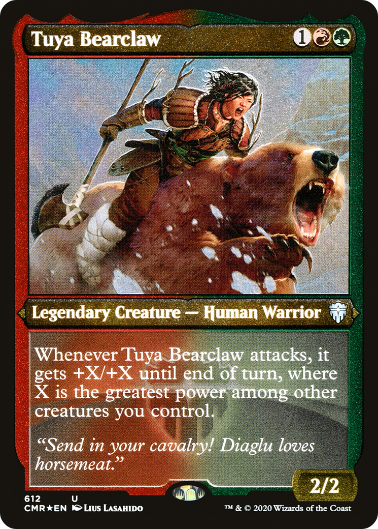 Tuya Bearclaw (CMR-612) [Commander Legends] Foil