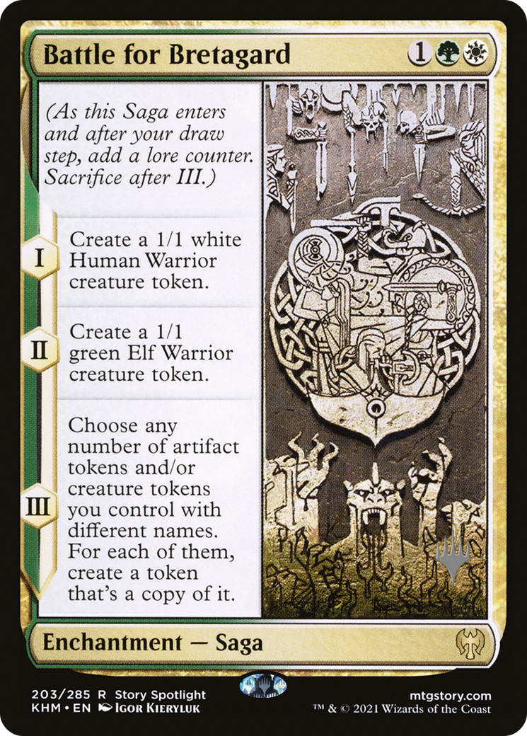 Battle for Bretagard (PPKHM-203P) [Kaldheim Promos] Foil