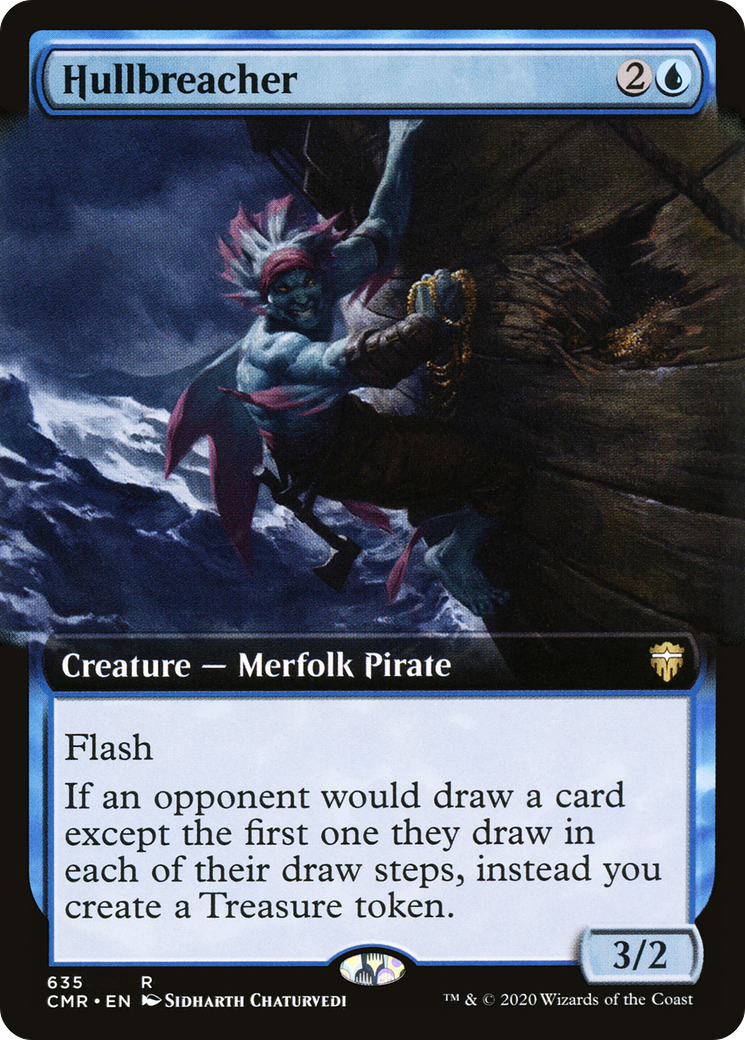 Hullbreacher (Extended Art) (CMR-635) [Commander Legends]