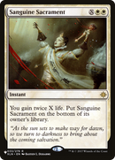 Sanguine Sacrament (LIST-XLN-33) [The List]