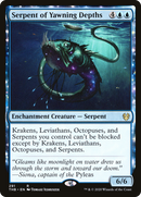 Serpent of Yawning Depths (THB-291) [Theros Beyond Death]: (enchantment)