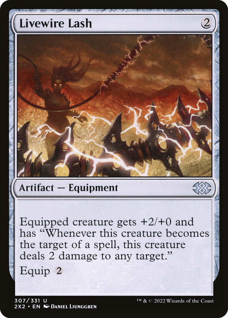 Livewire Lash (2X2-307) [Double Masters 2022] Foil