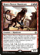 Heart-Piercer Manticore (PRE-138S) [Amonkhet Promos] Foil