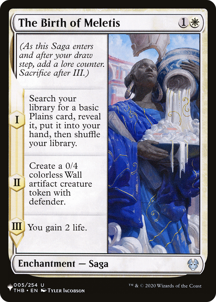 The Birth of Meletis (LIST-THB-5) [The List]