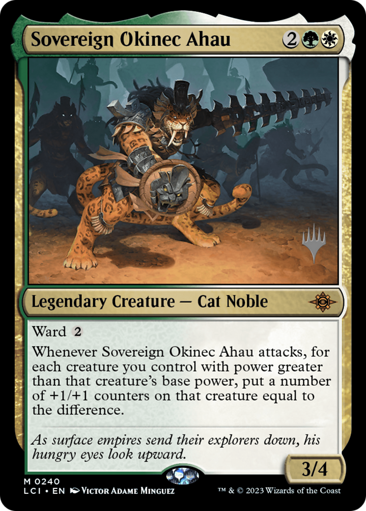 Sovereign Okinec Ahau (PPLCI-240) [Promo Pack: The Lost Caverns of Ixalan Promos]