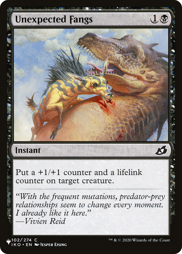 Unexpected Fangs (LIST-IKO-102) [The List]