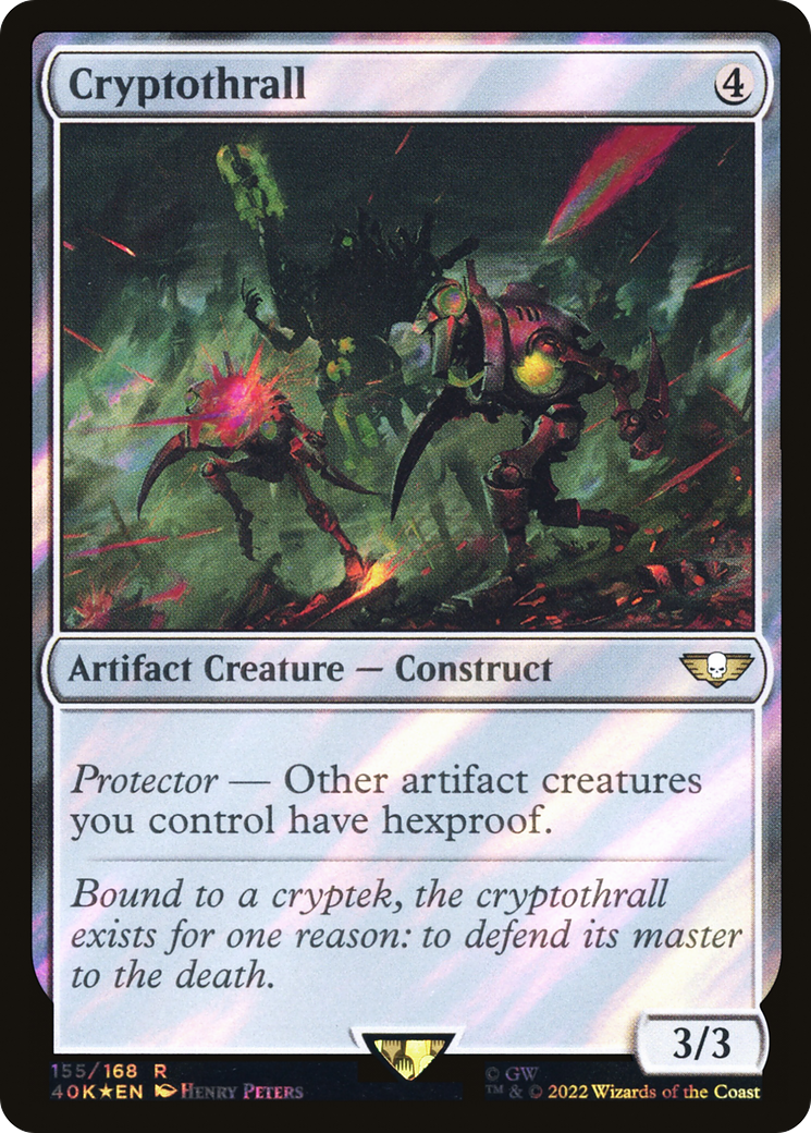 Cryptothrall (40K-155★) [Warhammer 40,000 Commander] Foil