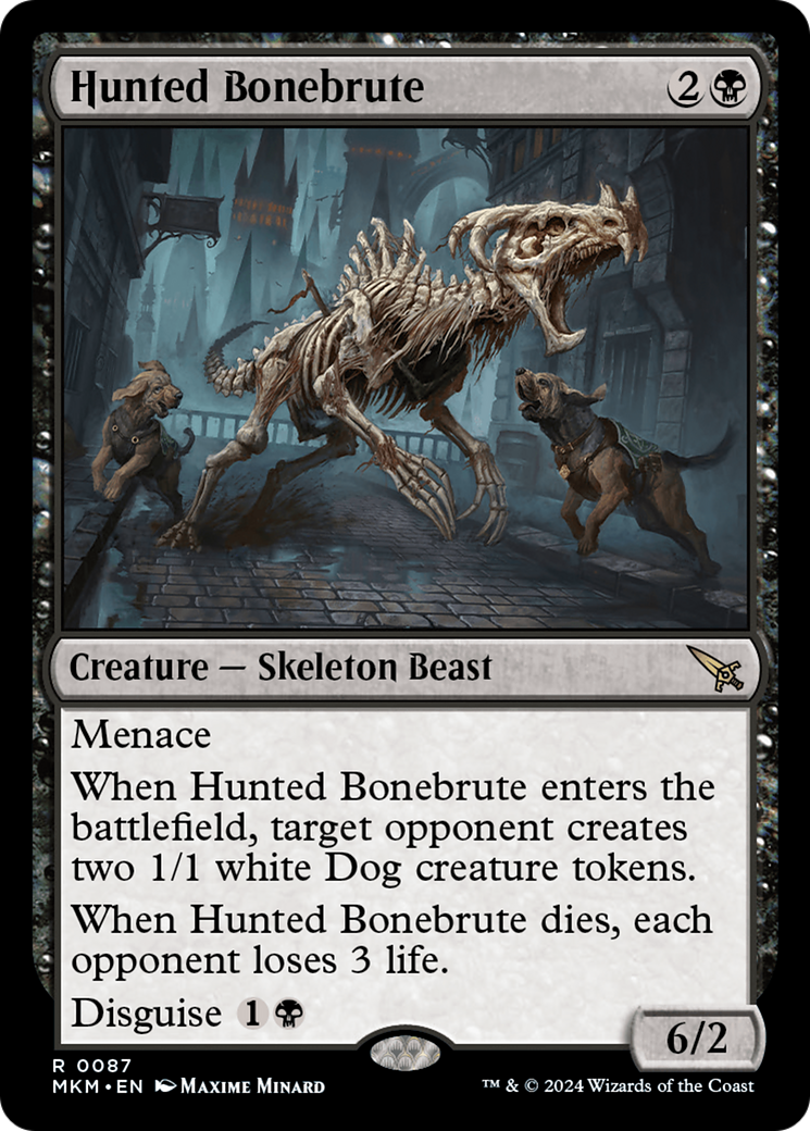 Hunted Bonebrute (MKM-087) [Murders at Karlov Manor]