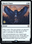 Dawn's Truce (PRE-09S) [Bloomburrow Promos] Foil