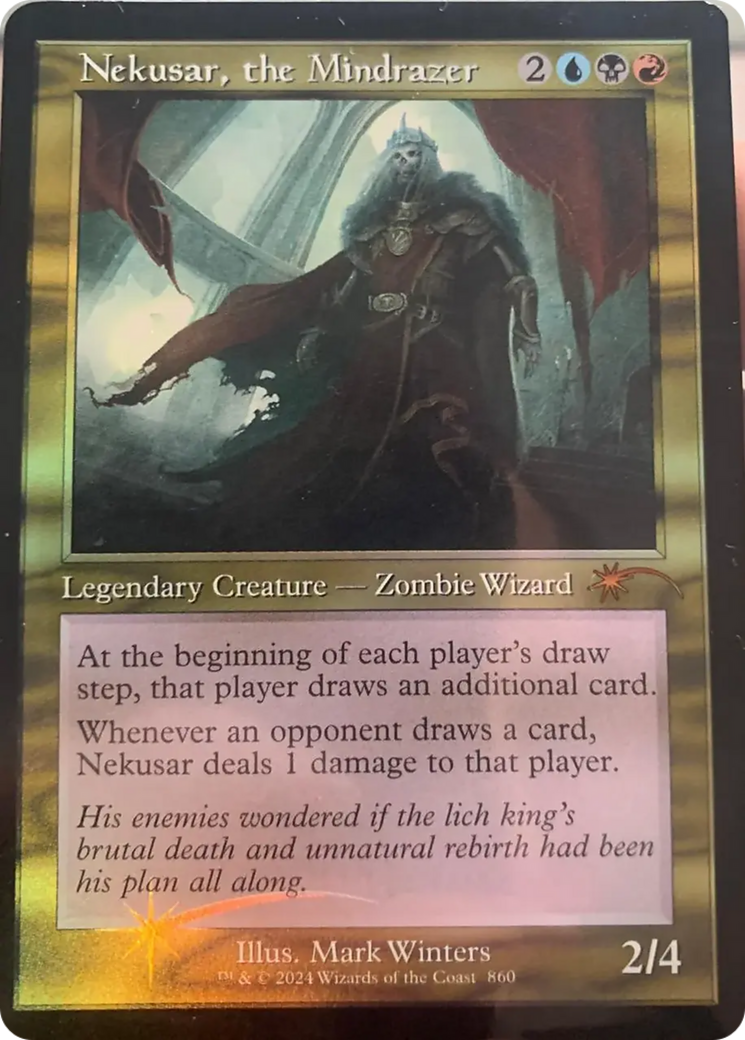 Nekusar, the Mindrazer (SLD-860) [Secret Lair Drop] Foil