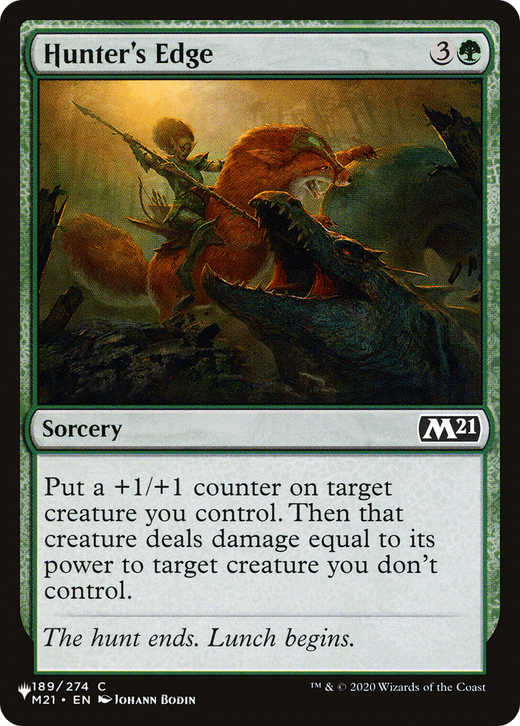 Hunter's Edge (LIST-M21-189) [The List]