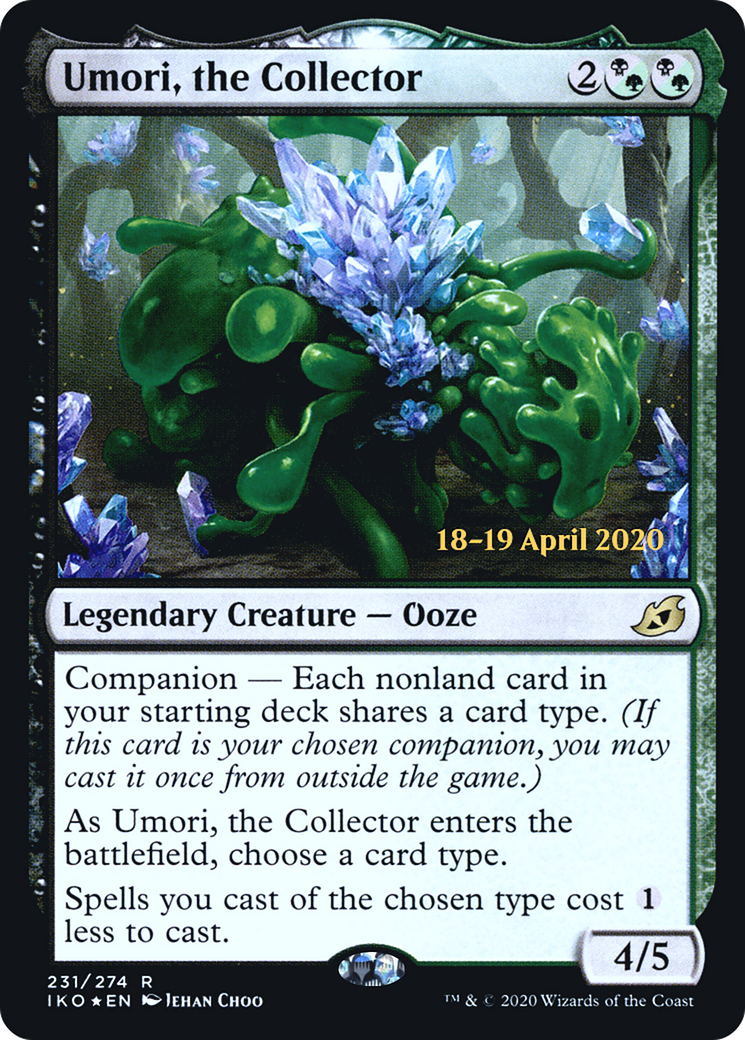 Umori, the Collector (PRE-231S) [Ikoria: Lair of Behemoths Promos] Foil