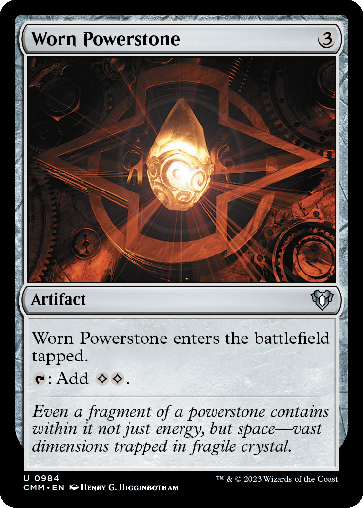 Worn Powerstone (CMM-984) [Commander Masters]