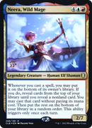 Neera, Wild Mage (PRE-288) [Battle for Baldur's Gate Promos] Foil