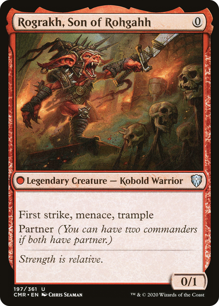Rograkh, Son of Rohgahh (CMR-197) [Commander Legends]
