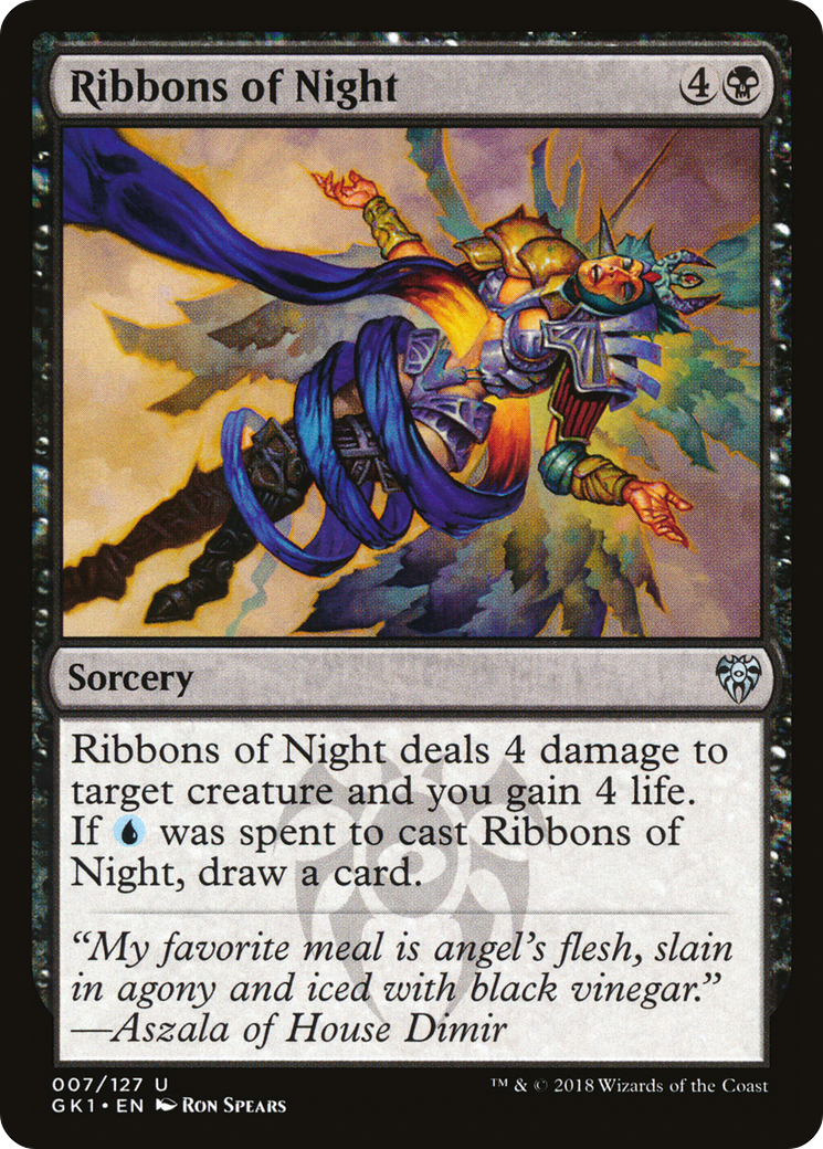 Ribbons of Night (GR1-007) [GRN Guild Kit]